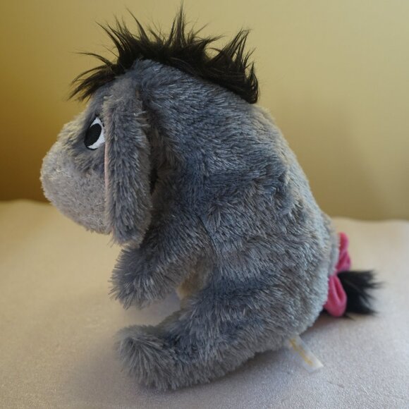 Disney Resort Tokyo Winnie the Pooh Eeyore 9" Fluffy Plush - Picture 3 of 8